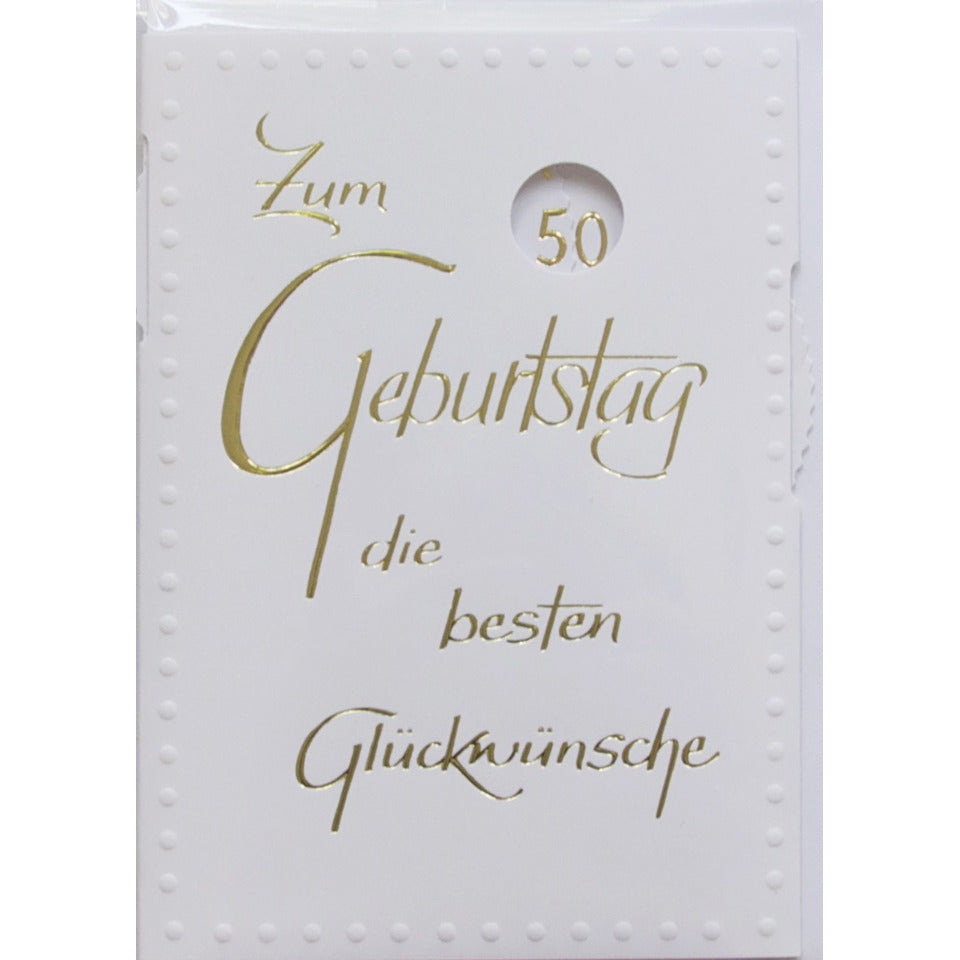 Geburtstagskarte Drehzahl  55-9875 55-9875   Schrift