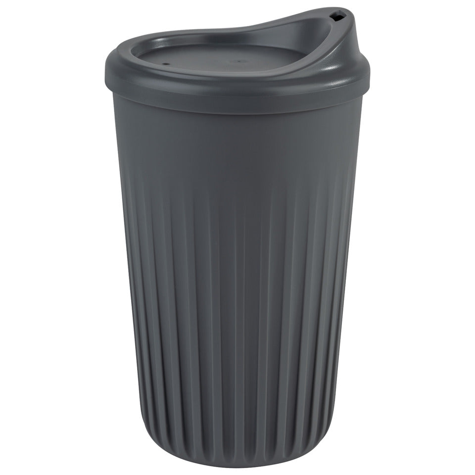Mehrwegbecher "TO GO", 0,4 l, anthrazit APS 66912