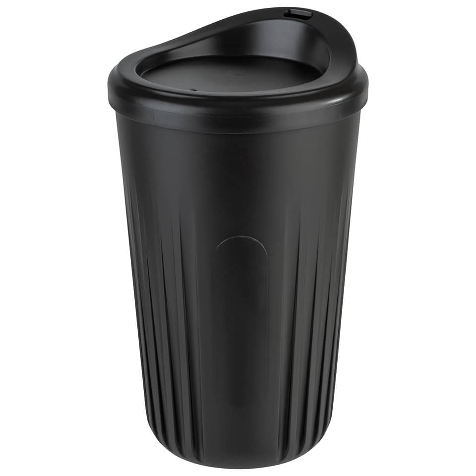 Mehrwegbecher "TO GO", 0,4 l, schwarz APS 66913
