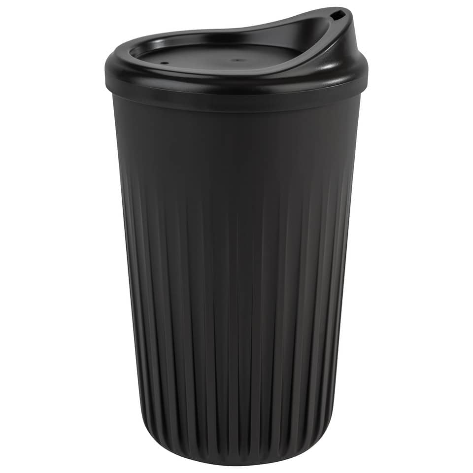 Mehrwegbecher "TO GO", 0,4 l, schwarz APS 66913