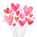 Motivserviette Lovely Hearts, 33 x 33 cm, 3-lagig, 20 Stück ATELIER 1211-22034 AVANTGARDE 1211-22034  3lag