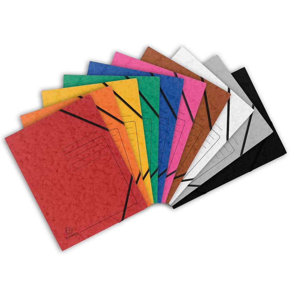Sammelmappe, A4, 355g/m², Colorspan, rot EXACOMPTA 555415E EXACOMPTA 555415E Colorspan