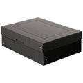 Aufbewahrungsbox PURE Box Black, A4, 100mm, schwarz FALKEN 22001704 FALKEN 22001704 PURE Black Box