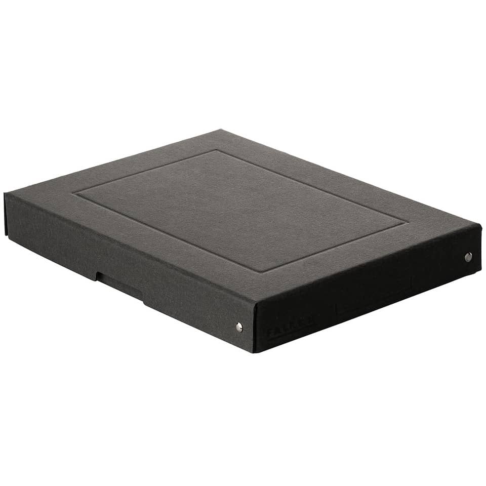Aufbewahrungsbox PURE Box Black, A4, 40mm, schwarz FALKEN 22001696 FALKEN 22001696 PURE Black Box