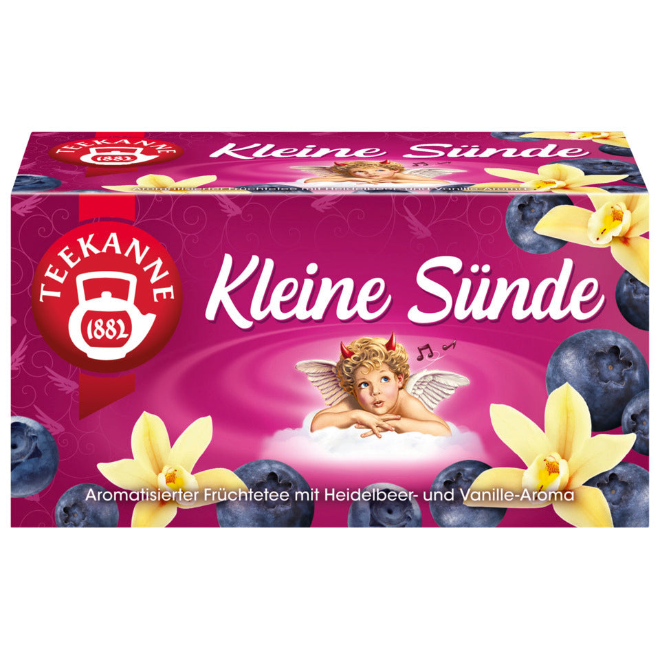 Früchtetee Kleine Sünde, 20 Beutel x 2,25 g TEEKANNE 4009300019381