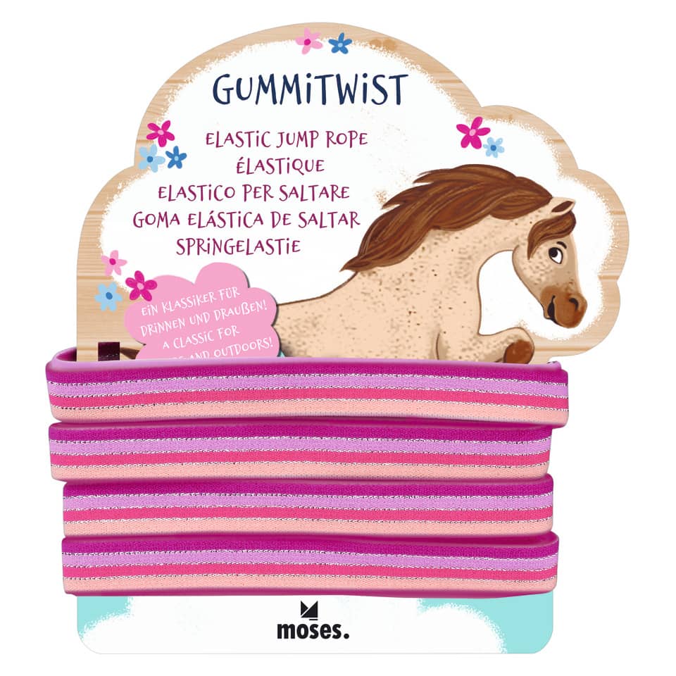 Gummitwist Pferde im Display MOSES 38213 MOSES. 38213 i.Display