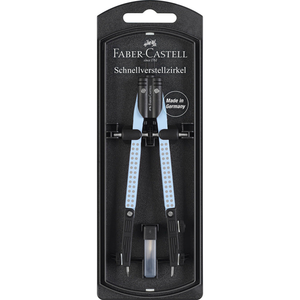 Schnellverstellzirkel sky blue FABER CASTELL 174074 FABER CASTELL 174074 m.Gelenke
