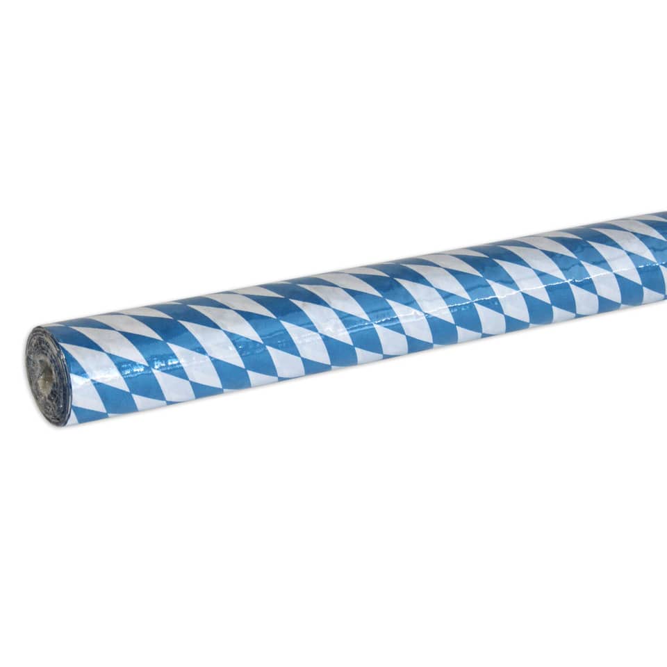 Tischtuchrolle Bayernraute, 118cmx10m, blau/weiß BRAUN+COMPANY 3355-2600 3355-2600 100cm x 10m