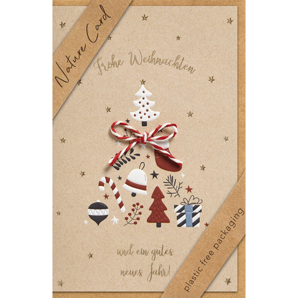 D.T. Weihnachtskarte - Nature Card, inkl. Umschlag BSB 22-6931-2 BSB 22-6931-2 Nature Card