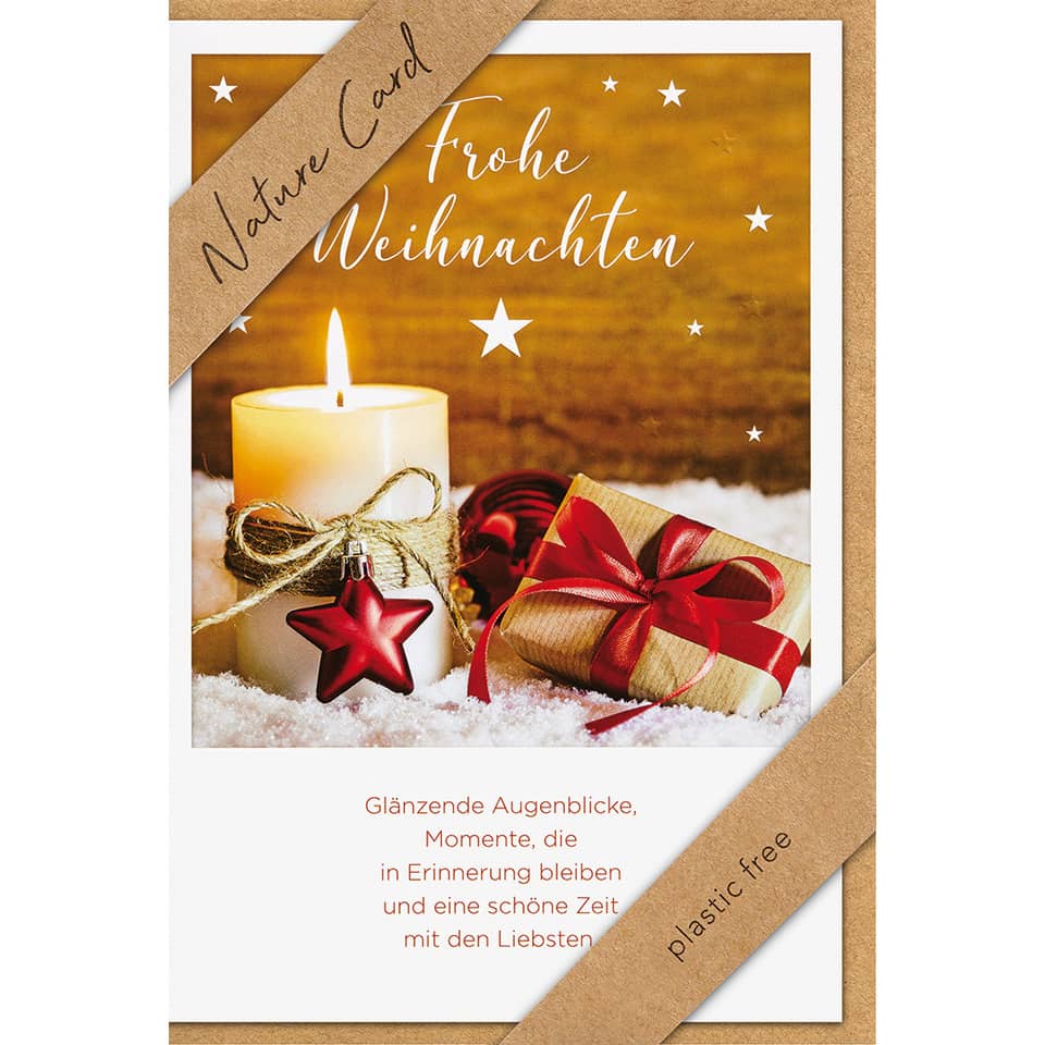 Weihnachtskarte - Natur Card, inkl. Umschlag BSB 22-6922-2 BSB 22-6922-2 Nature Card