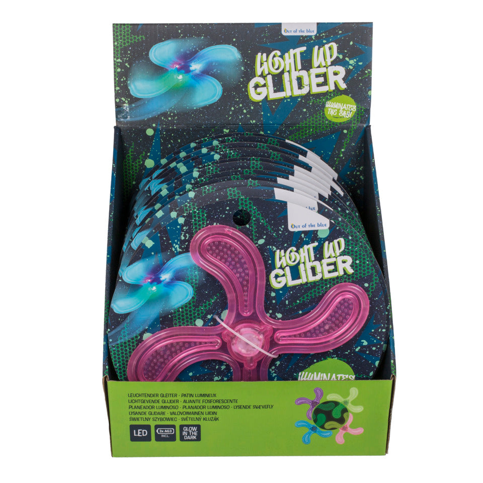 Blinklicht Gleiter Glow the Dark, sortiert OUT OF THE BLUE 59/2183 OOTB 59/2183 Glow in the Dark