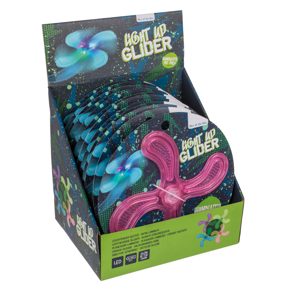 Blinklicht Gleiter Glow the Dark, sortiert OUT OF THE BLUE 59/2183 OOTB 59/2183 Glow in the Dark