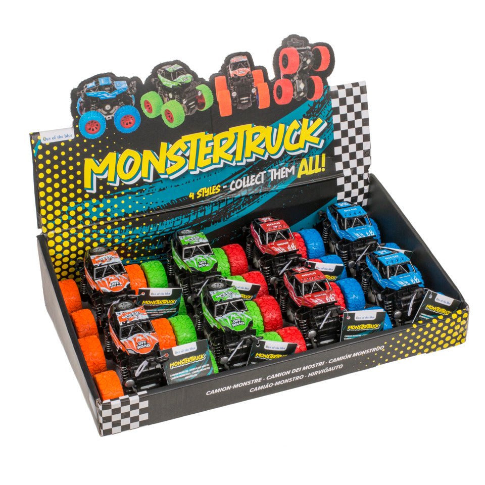 Fahrzeug Monster Truck, 4-fach, sortiert OUT OF THE BLUE 56/0110 OOTB 56/0110 4-fach