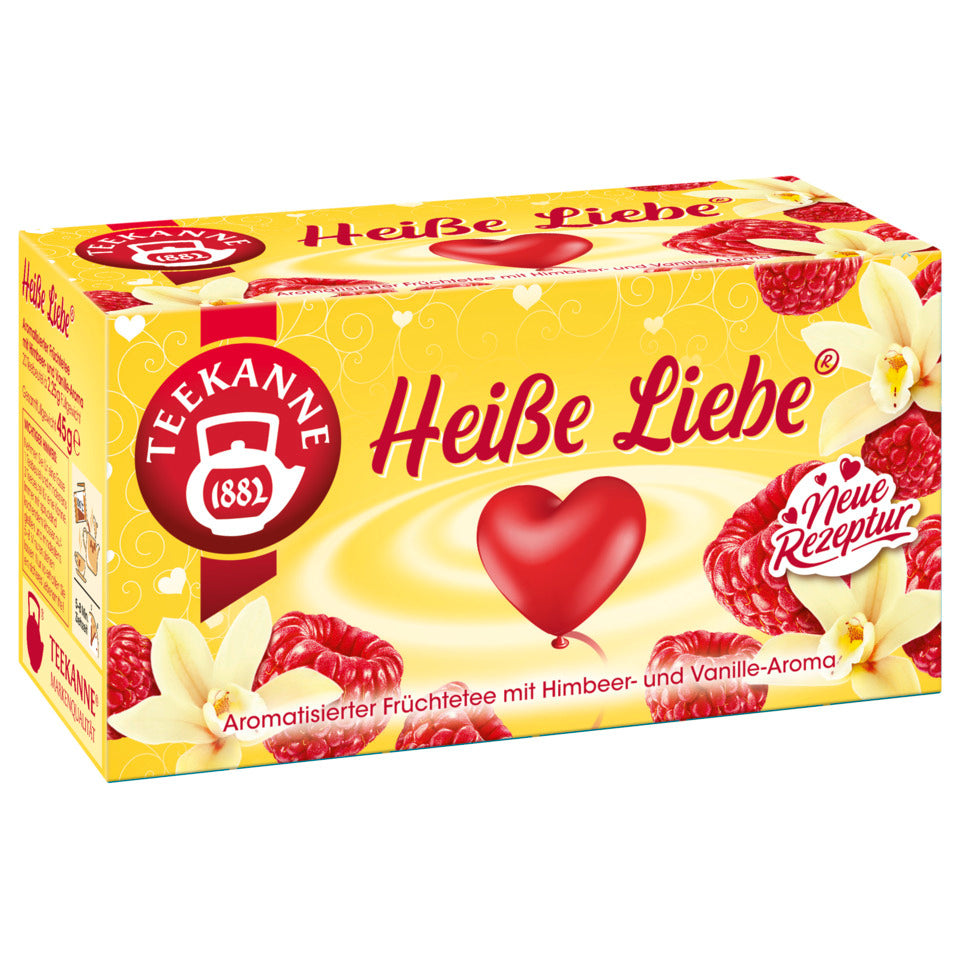 Früchtetee Heiße Liebe, 20 Beutel x 2,25g TEEKANNE 4009300019367