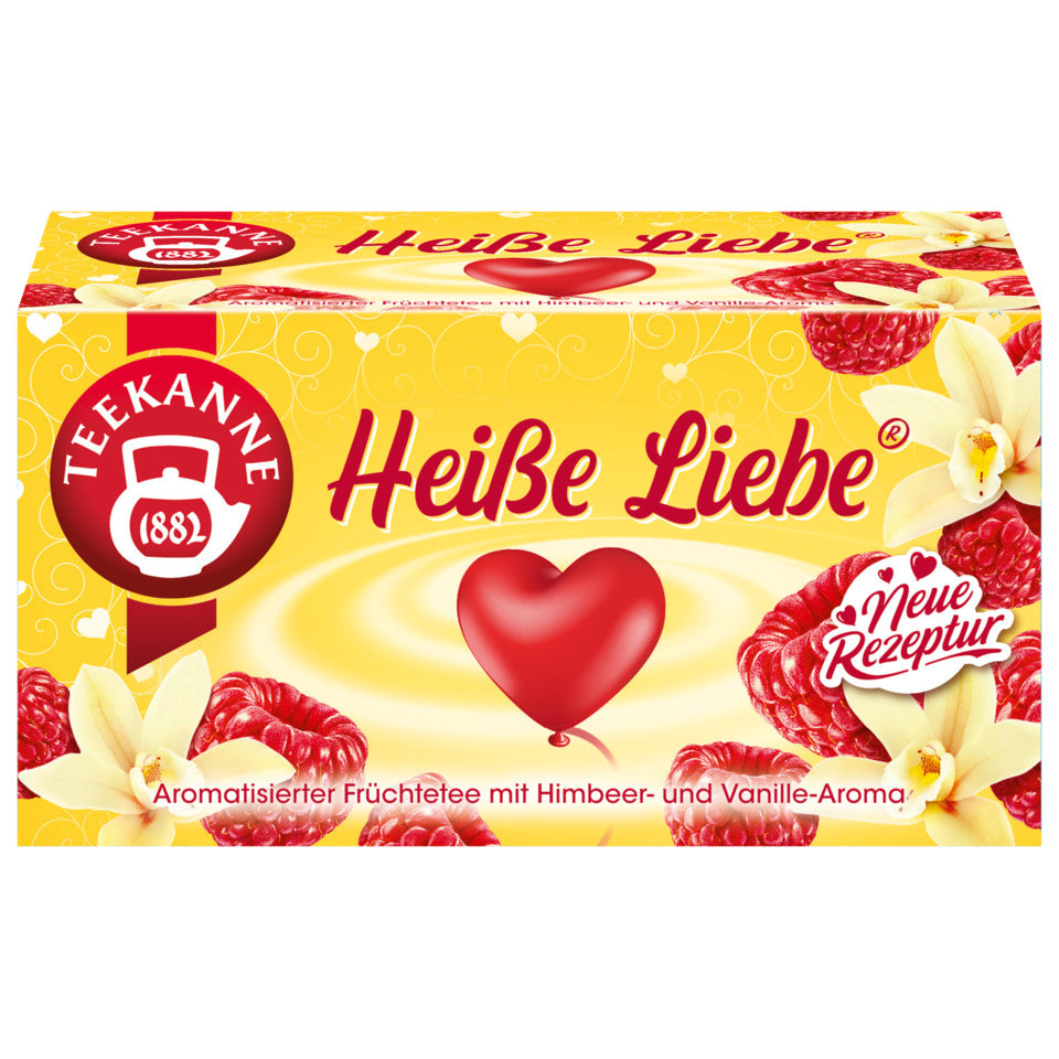 Früchtetee Heiße Liebe, 20 Beutel x 2,25g TEEKANNE 4009300019367