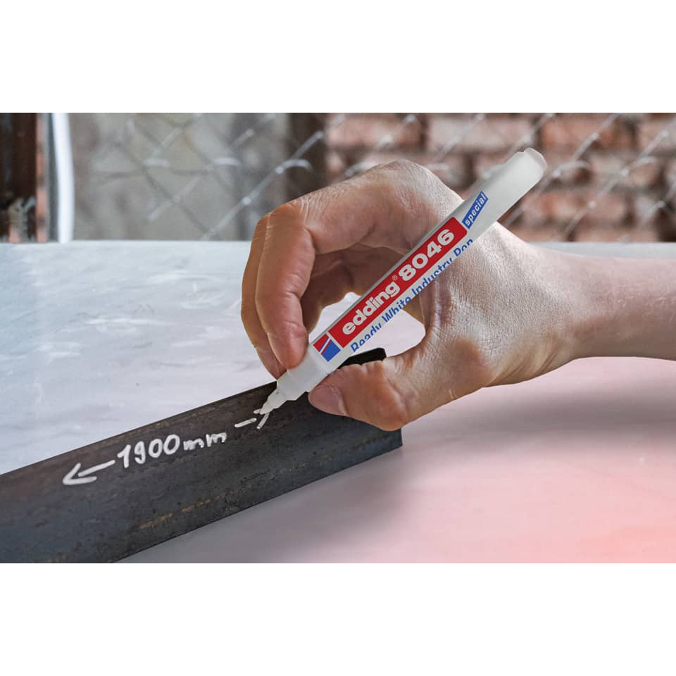 Permanentmarker Ready industry pen weiß EDDING 8046-049 EDDING 8046-049/ 1-3mm