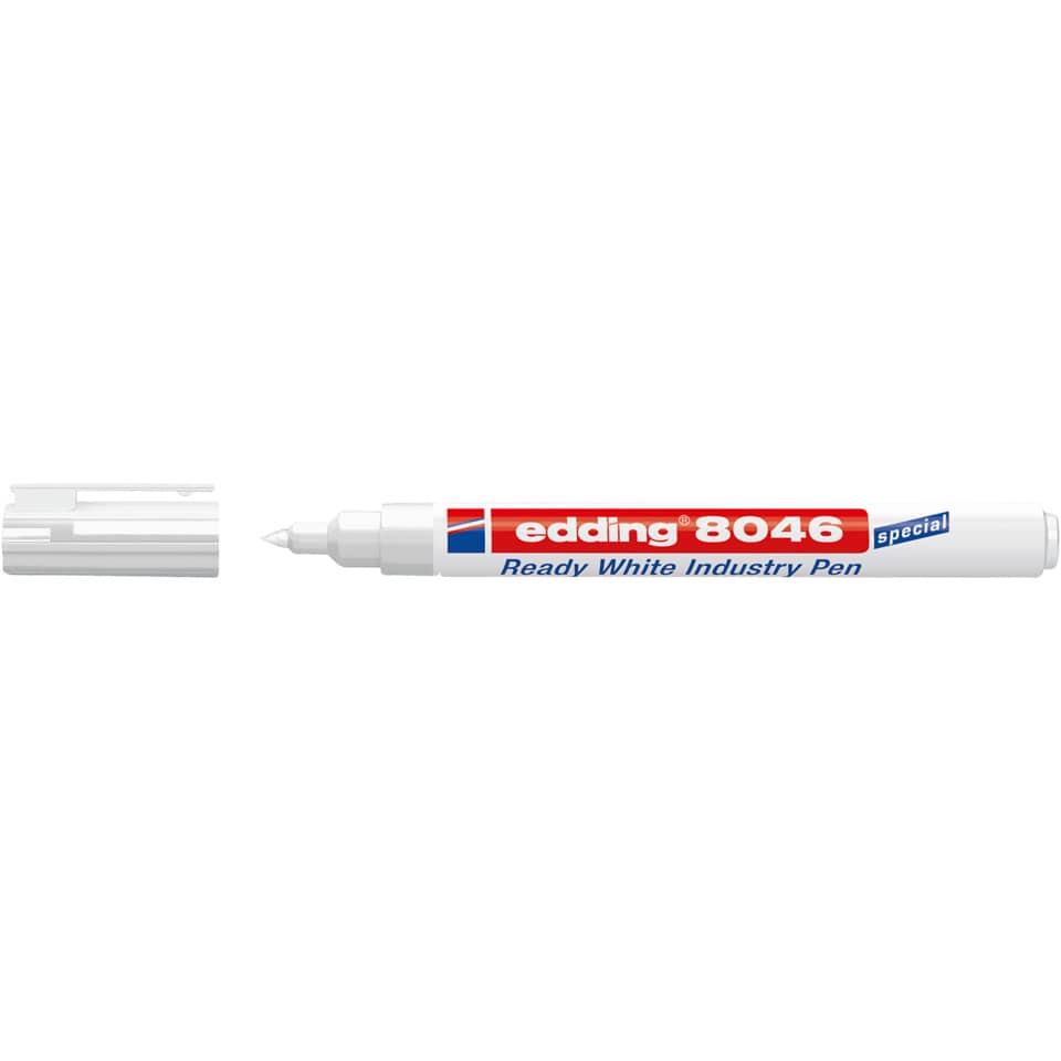 Permanentmarker Ready industry pen weiß EDDING 8046-049 EDDING 8046-049/ 1-3mm