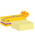 Haftnotizblock Super Sticky Notes, 76x76mm, 24x90 Blatt, gelb POST-IT 654-SSCY-VP24 POST-IT 654-SSCY-VP24 Super Sticky