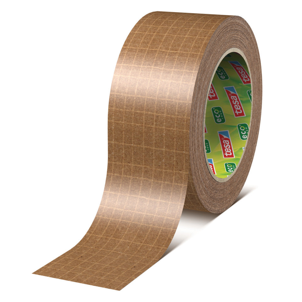 Packband tesapack® Papier Ultra Strong ecoLogo®, 25m x 50mm, braun TESA 56000-00000-00 TESA 56000-00000-00 50mm x25m