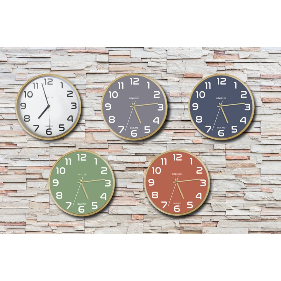 Wanduhr BALTIC buche-weiß Ø 31,5 cm UNILUX 400094591 UNILUX 400094591 Baltic