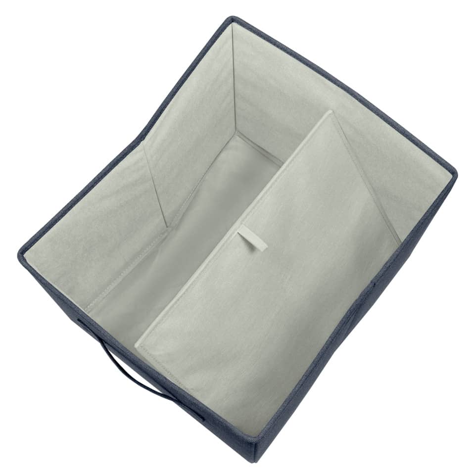 Aufbewahrungsbox Stoff, 33 x 38 cm, 2 Stück, samtgrau LEITZ 6145-00-89 LEITZ 6145-00-89 Fabric 10kg 330x325x380