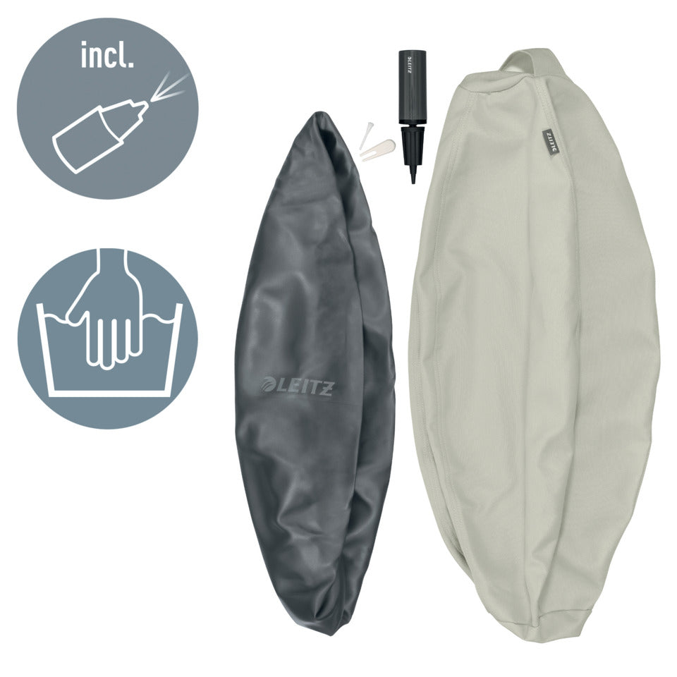 Sitzball Active, Ø55cm, hellgrau LEITZ 6541-00-85 LEITZ 6541-00-85 Ergo