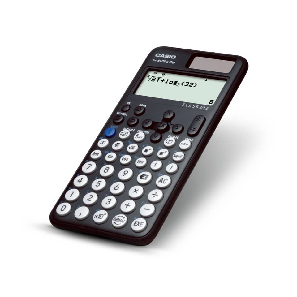 Schulrechner ClassWiz, schwarz CASIO FX-810DECW-W-ET