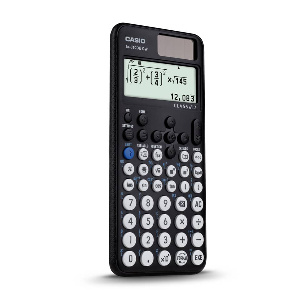 Schulrechner ClassWiz, schwarz CASIO FX-810DECW-W-ET