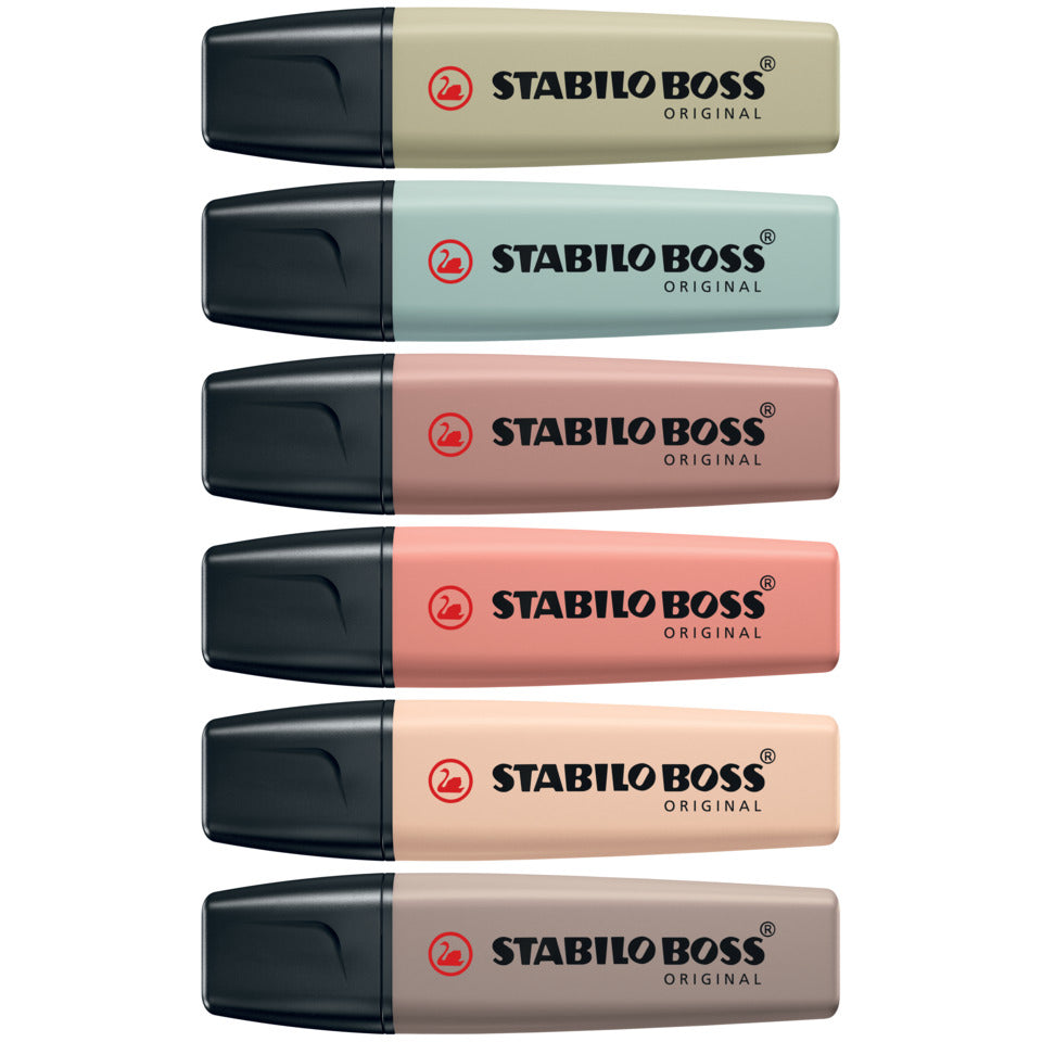 Textmarker BOSS® ORIGINAL NatureCOLORS, 2+5mm, beige STABILO 70/186 STABILO BOSS 70/186