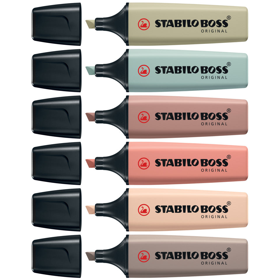 Textmarker BOSS® ORIGINAL NatureCOLORS, 2+5mm, beige STABILO 70/186 STABILO BOSS 70/186