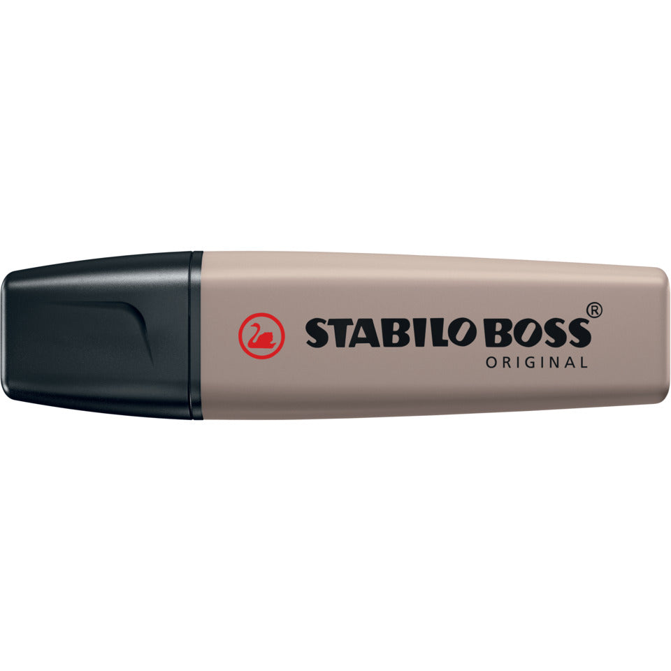 Textmarker BOSS® ORIGINAL NatureCOLORS, 2+5mm, warmgrau STABILO 70/193 STABILO BOSS 70/193