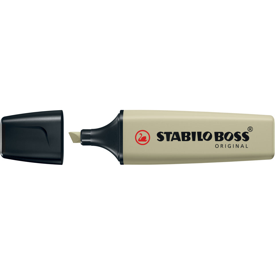 Textmarker BOSS® ORIGINAL NatureCOLORS, 2+5mm, schlammgrün STABILO 70/137 STABILO BOSS 70/137
