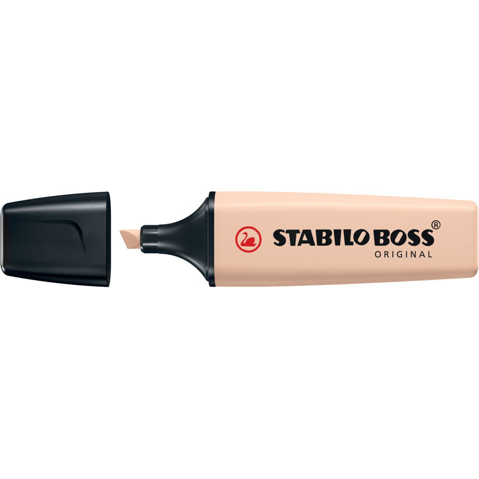Textmarker BOSS® ORIGINAL NatureCOLORS, 2+5mm, beige STABILO 70/186 STABILO BOSS 70/186