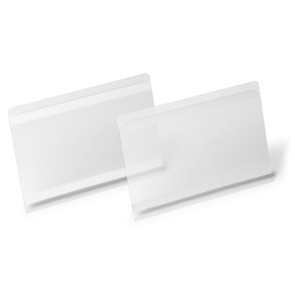 Etikettentasche A5 quer HARD COVER, PET, dokumentenecht, transparent, 10 Stück DURABLE 1183 19 DURABLE 1183 19 Hard Cover