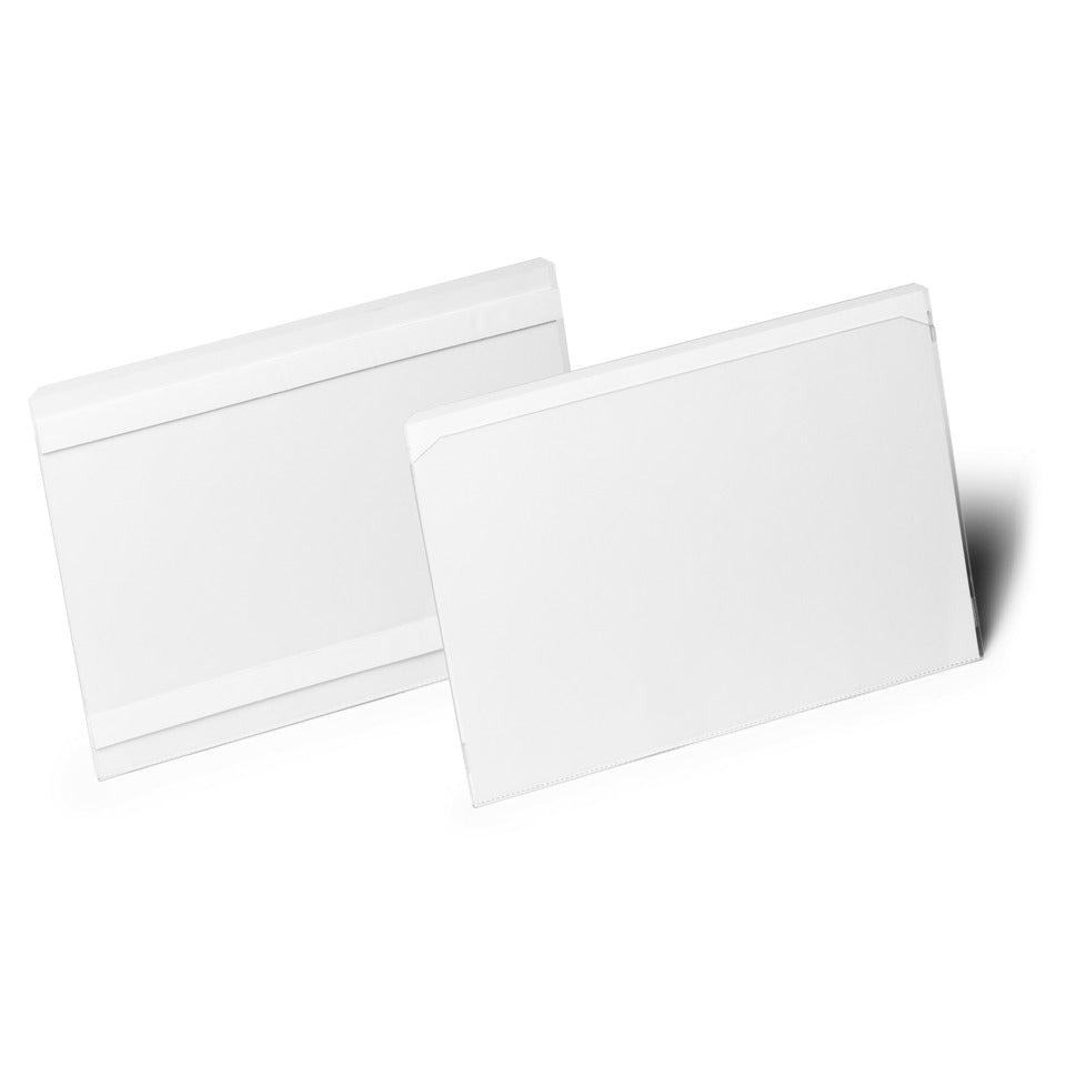 Etikettentasche A5 quer HARD COVER, PET, dokumentenecht, transparent, 10 Stück DURABLE 1183 19 DURABLE 1183 19 Hard Cover