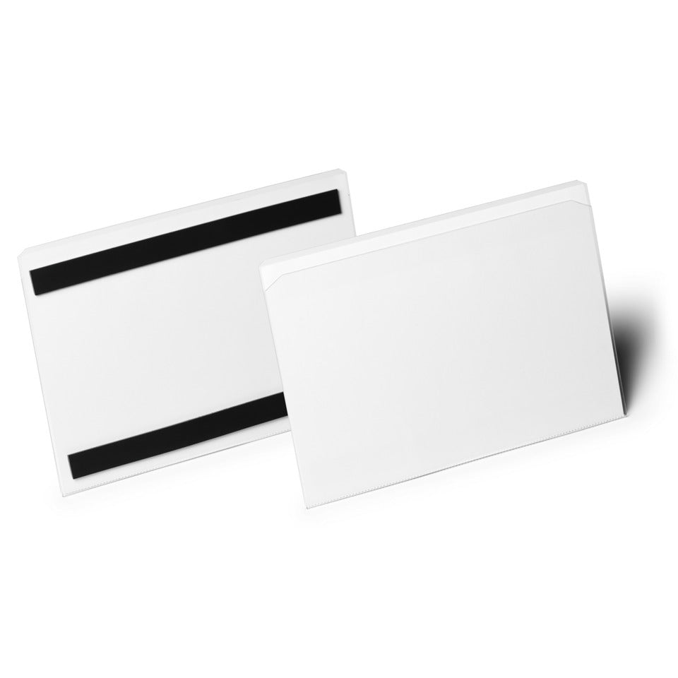 Etikettentasche magnetisch HARD COVER, PET, dokumentenecht, transparent, 10 Stück DURABLE 1198 19 DURABLE 1198 19 Hard Cover
