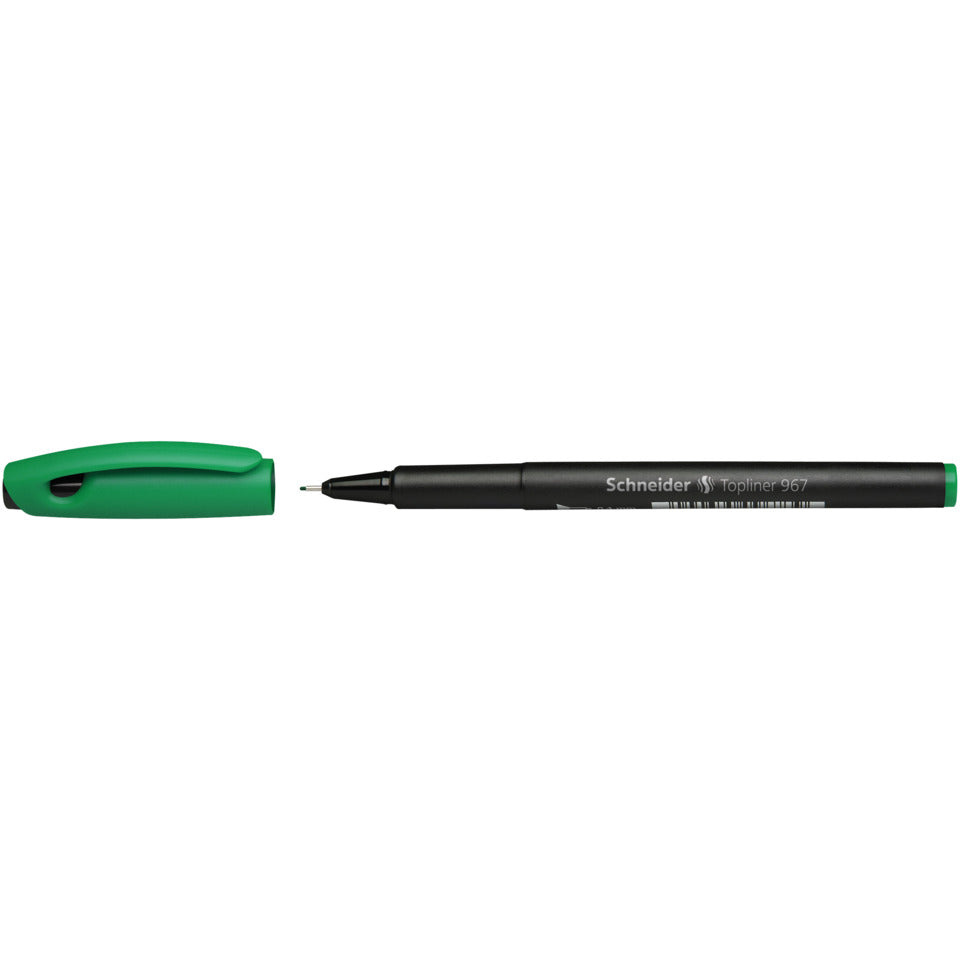 Fineliner Topliner 967, 0,4 mm, grün SCHNEIDER SN9674 SCHNEIDER SN9674 0,4mm