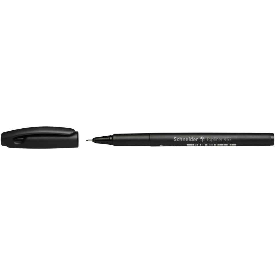 Fineliner Topliner 967, 0,4 mm, schwarz SCHNEIDER SN9671 SCHNEIDER SN9671 0,4mm