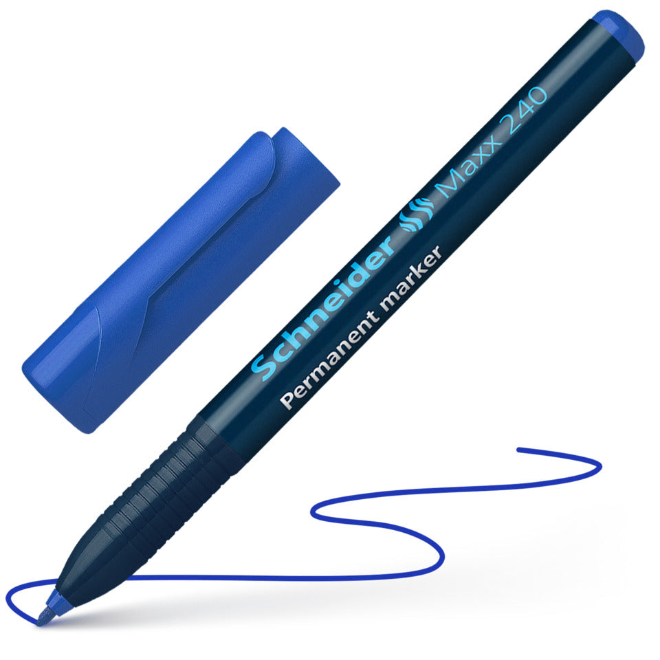 Permanentmarker Maxx 240, 1-2 mm, blau SCHNEIDER SN124003