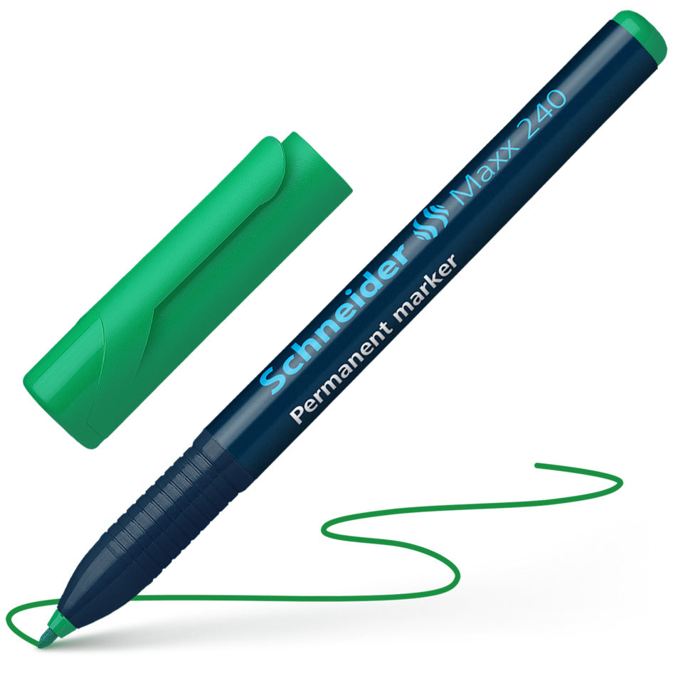 Permanentmarker Maxx 240, 1-2 mm, grün SCHNEIDER SN124004