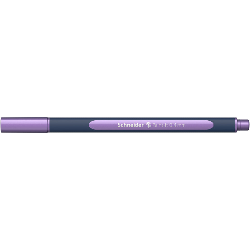 Rollerball Paint-It 050, Ultra-Smooth Spitze, 0,4 mm, frosted violet metallic SCHNEIDER ML05001140 SCHNEIDER ML05001140/0,4mm