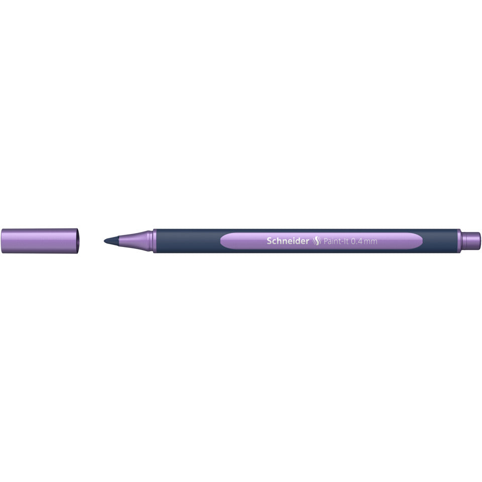 Rollerball Paint-It 050, Ultra-Smooth Spitze, 0,4 mm, frosted violet metallic SCHNEIDER ML05001140 SCHNEIDER ML05001140/0,4mm