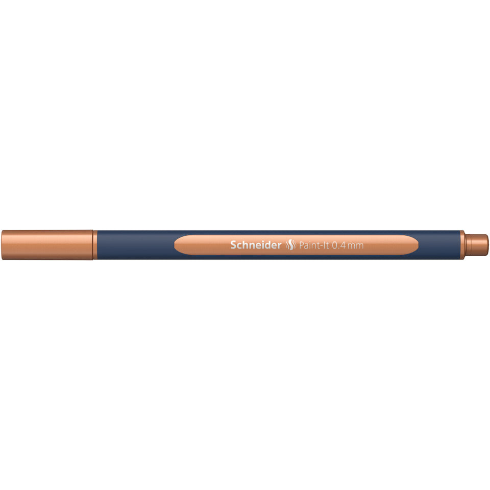 Rollerball Paint-It 050, Ultra-Smooth Spitze, 0,4 mm, copper metallic SCHNEIDER ML05001102 SCHNEIDER ML05001102/0,4mm