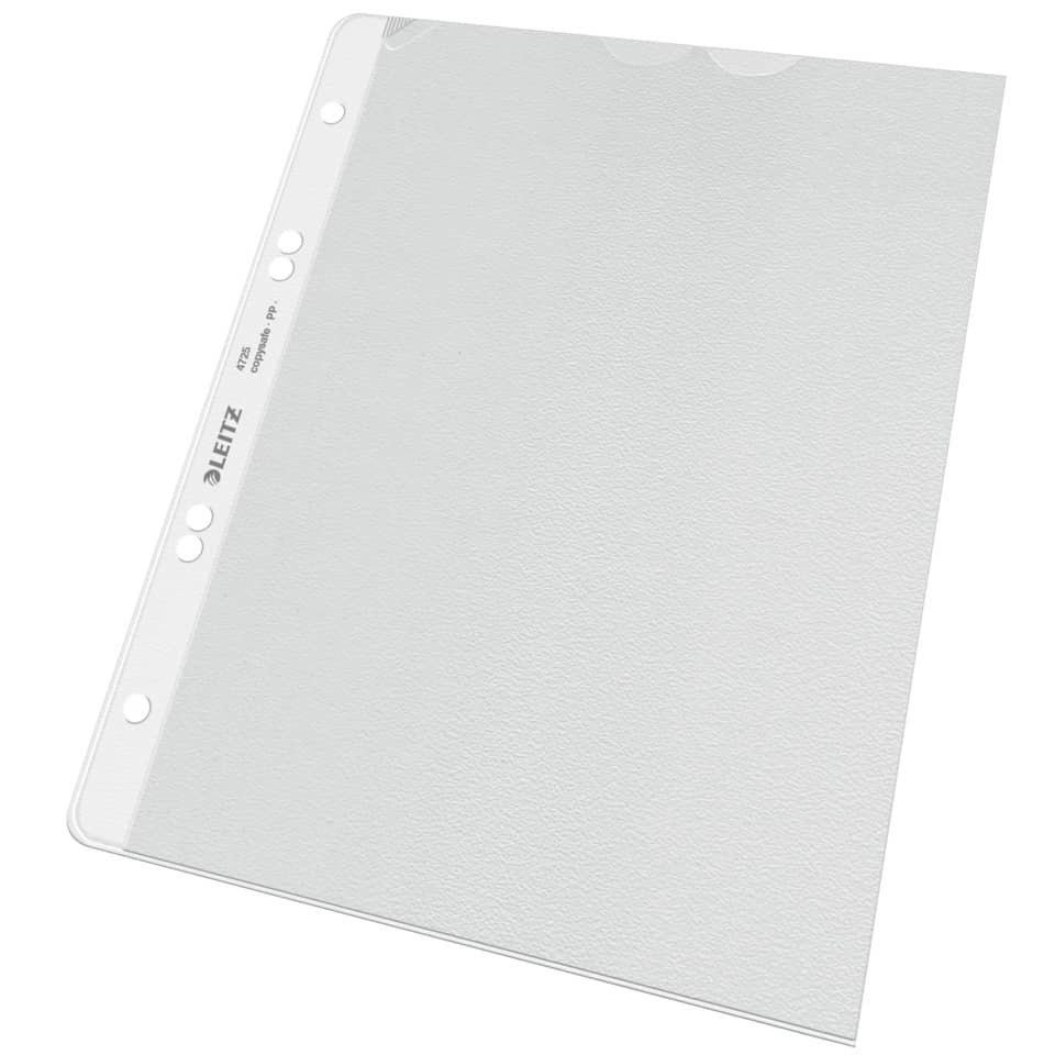 Prospekthülle Extrastark, A5, PP, genarbt, dokumentenecht, farblos LEITZ 4725-00-03 LEITZ 47250303