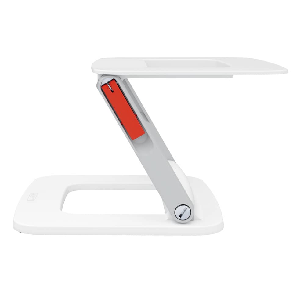 Notebookständer Ergo Multi-Winkel, 13" bis 15", 6-fach verstellbar, weiß LEITZ 6424-00-01 LEITZ 6424-00-01 Ergo