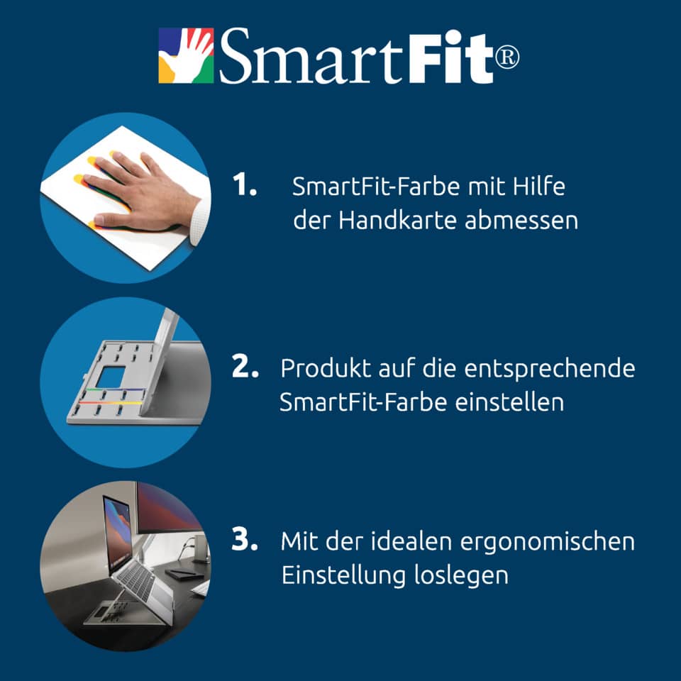 Monitorständer Drehbar SmartFit, schwarz KENSINGTON K52787WW KENSINGTON K52787WW SmartFit