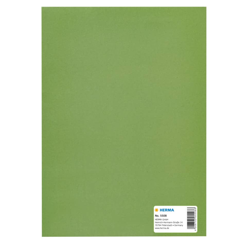 Heftschoner, A5, Papier, grasgrün HERMA 5508 HERMA 5508 Papier