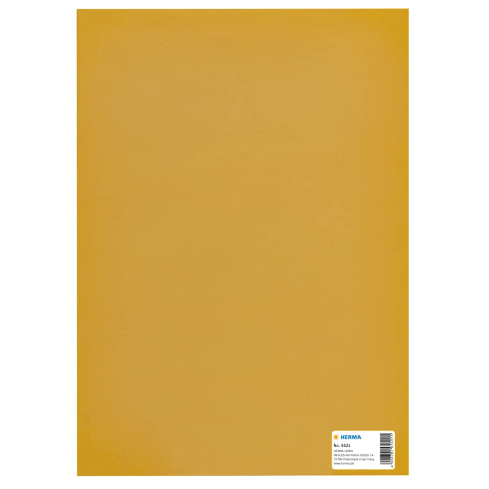 Heftschoner, A4, Papier, gelb HERMA 5521 HERMA 5521 Papier