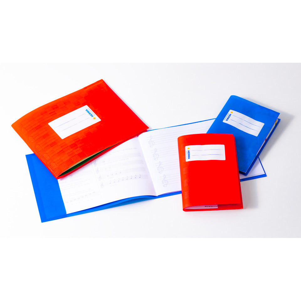 Heftschoner, A5 quer, gedeckt/dunkelblau HERMA 19841 HERMA 19841 gedeckt
