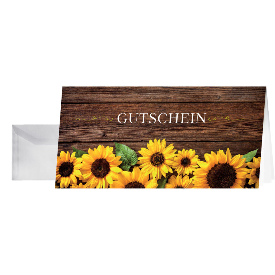 Gutschein-Karte Sunfield , 220 g/m², 10 Stück SIGEL DS101 SIGEL DS101 220 g/m² Gutschein